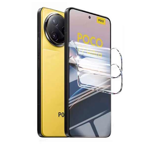 Película Hidrogel Premium Flexível para Xiaomi POCO F7 e F7 Pro Ultra