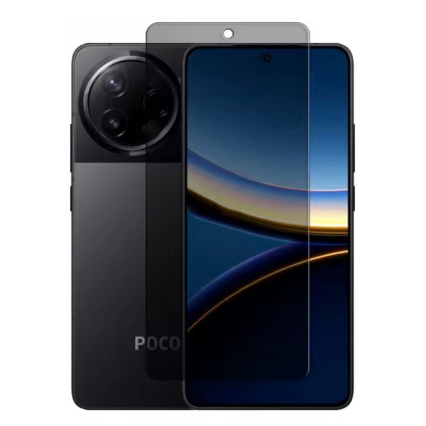 Película 5D Privacidade Anti Espião para Xiaomi POCO F7 / F7 Pro / F7 Ultra