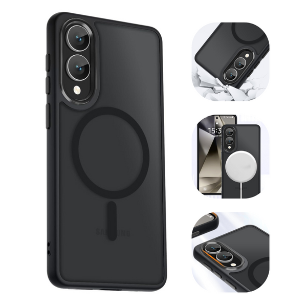 Capa Magnética Compatível com Magsafe para Samsung Galaxy S25 Edge