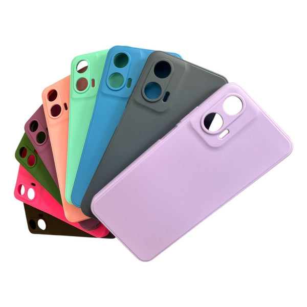 Capa Aveludada com Forro Interno para Motorola G35