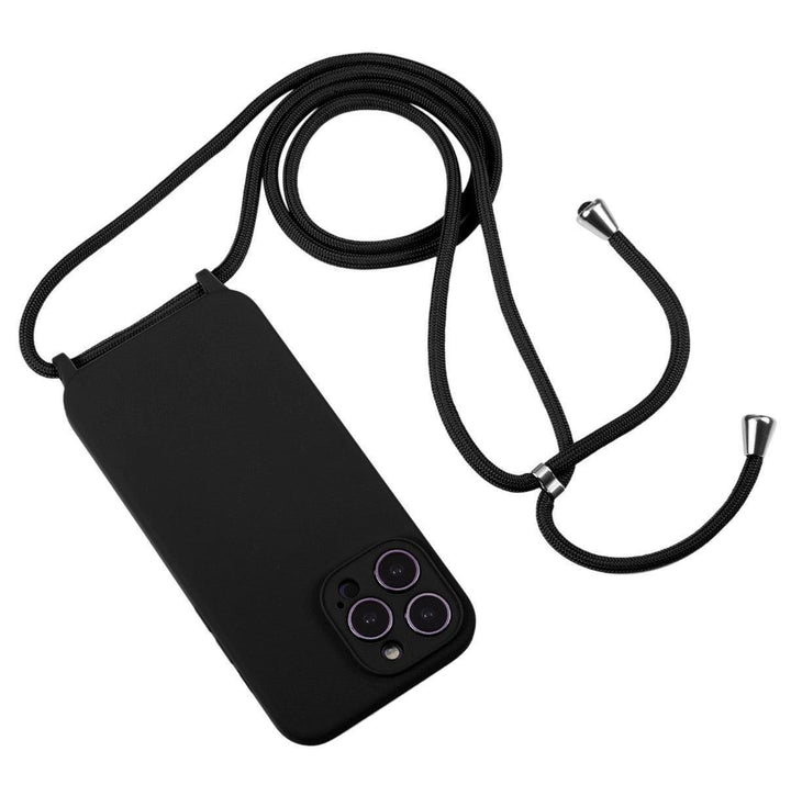 Capinha Capa com Cordão Alça Ajustável para iPhone 13 14 15 16 - Shop Coronitas