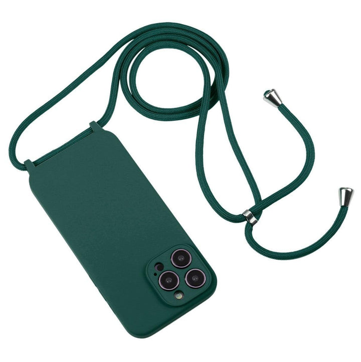 Capinha Capa com Cordão Alça Ajustável para iPhone 13 14 15 16 - Shop Coronitas