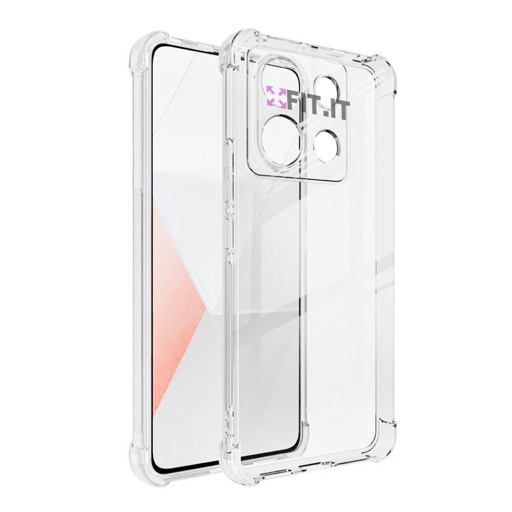 Kit Capinha Capa Anti Impacto para Xiaomi Redmi Note 11 12 13 14 + Película 5D 9H Cerâmica - Shop Coronitas