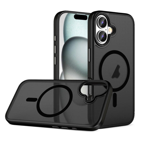 Capa Capinha Preta Fosca para iPhone Compatível com Magsafe - Shop Coronitas