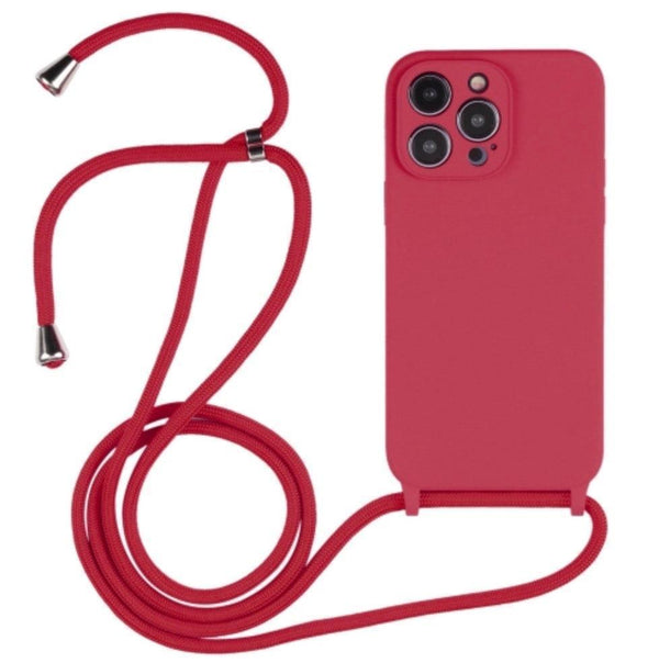 Capinha Capa com Cordão Alça Ajustável para iPhone 13 14 15 16 - Shop Coronitas