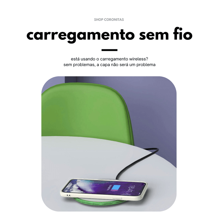 Capa Capinha Aveludada Proteção Câmera para iPhone 16e - Shop Coronitas