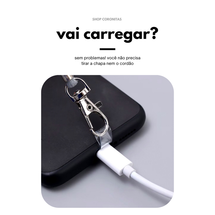 Kit Capa Antiqueda para Todos Xiaomi + Cordão com Alça Ajustável - Shop Coronitas