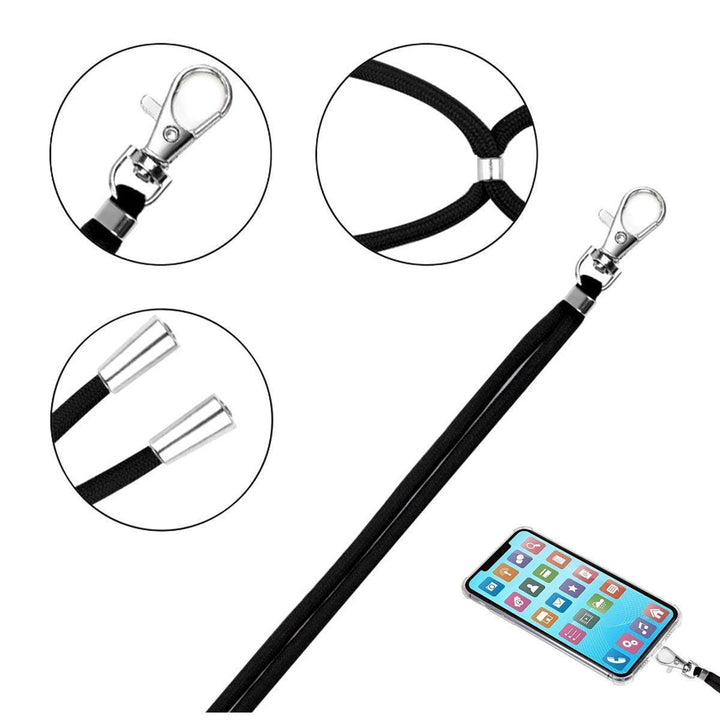 Kit Cordão com Alça Ajustável para Celular + Ventosa Dupla-face Universal - Shop Coronitas