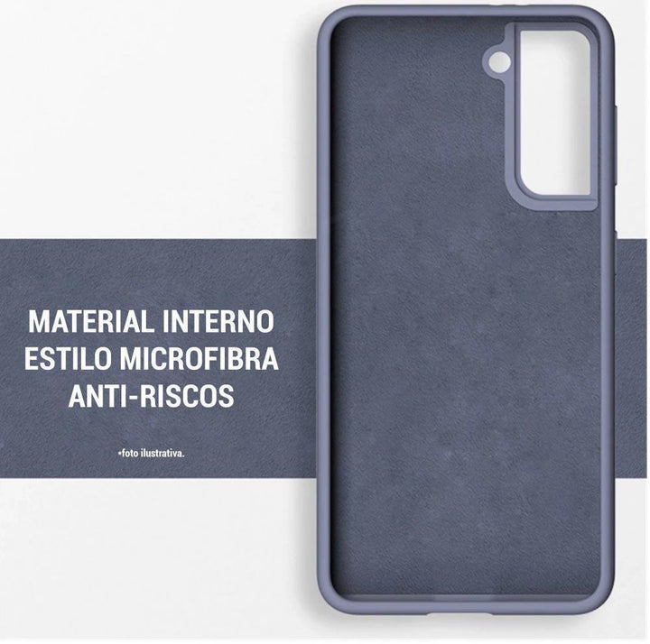 Capa Aveludada com Forro Interno para Motorola G55 - Shop Coronitas