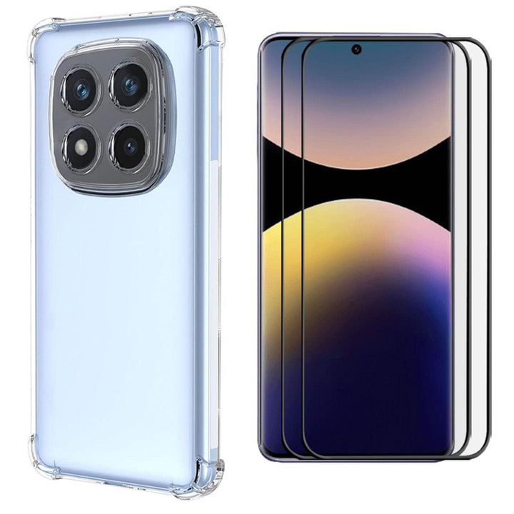 Kit Capinha Capa Anti Impacto para Xiaomi Redmi Note 11 12 13 14 + Película 5D 9H Cerâmica - Shop Coronitas