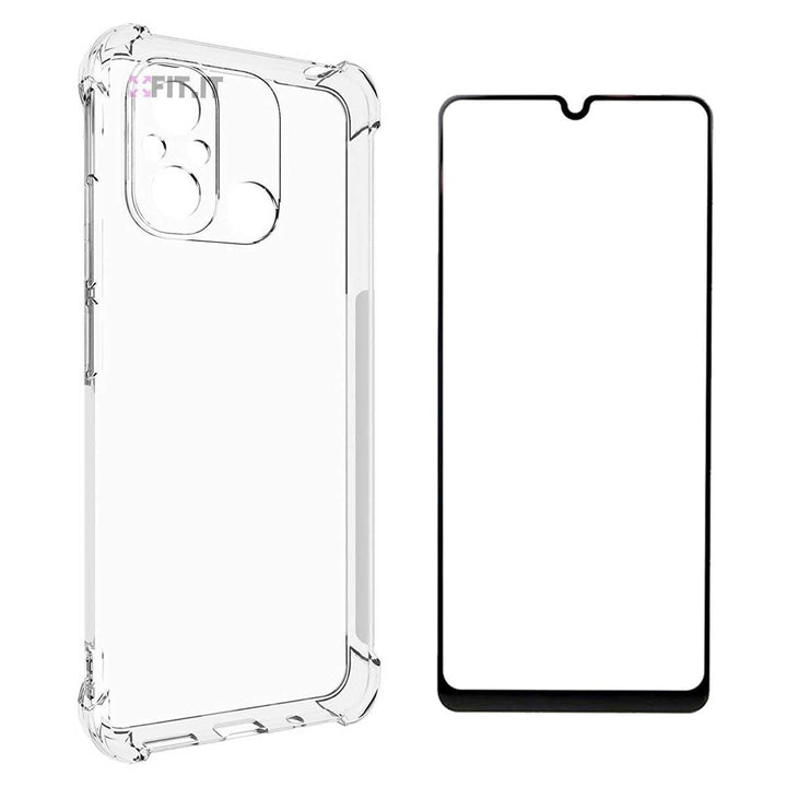Kit Capinha Anti Impacto para Xiaomi Redmi 12C + Película 5D Cerâmica - Shop Coronitas