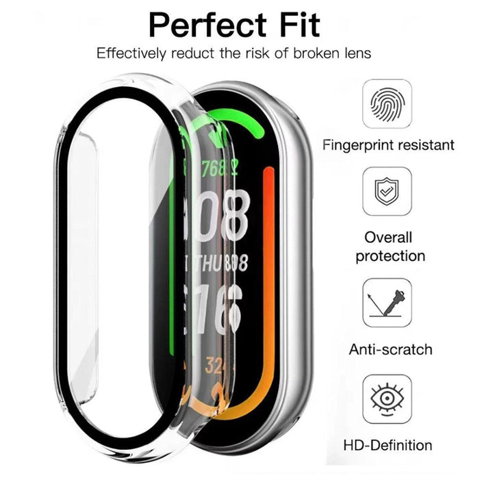 Capa Bumper com Película para Xiaomi Mi Band 5 6 7 8 9 - Shop Coronitas