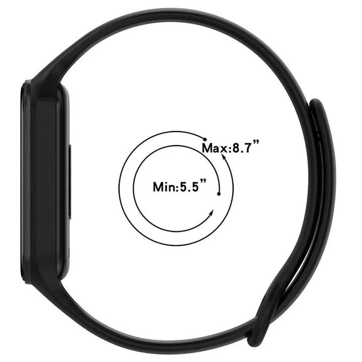 Pulseira de Silicone Sport para Xiaomi Band 8 Active - Shop Coronitas