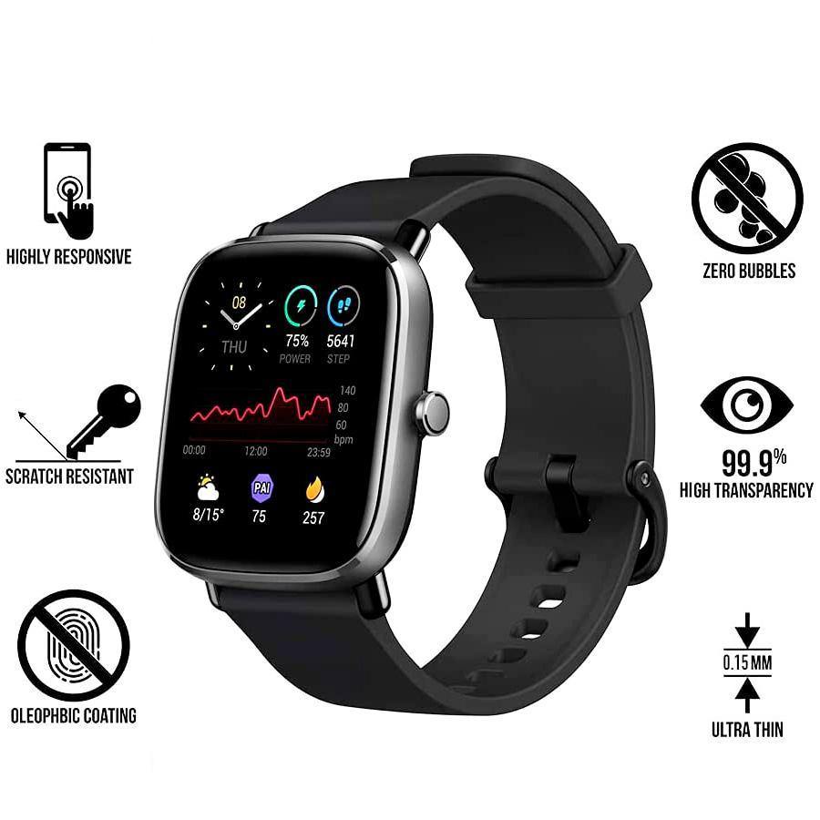 Película 3D Nano Flexível Compatível Amazfit GTS Coronitas