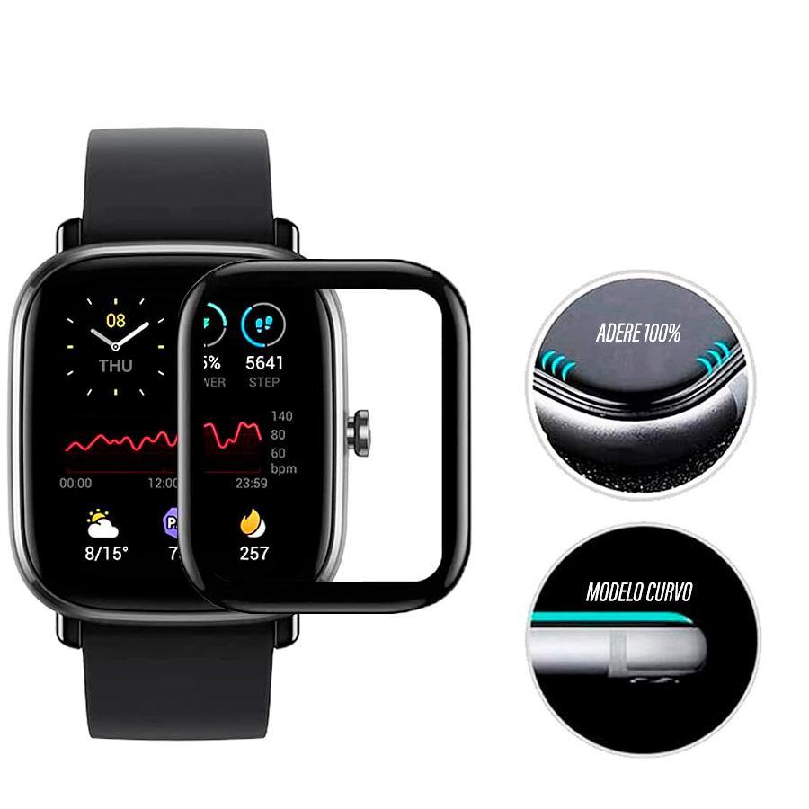 Película 3D Nano Flexível Compatível Amazfit GTS - Shop Coronitas