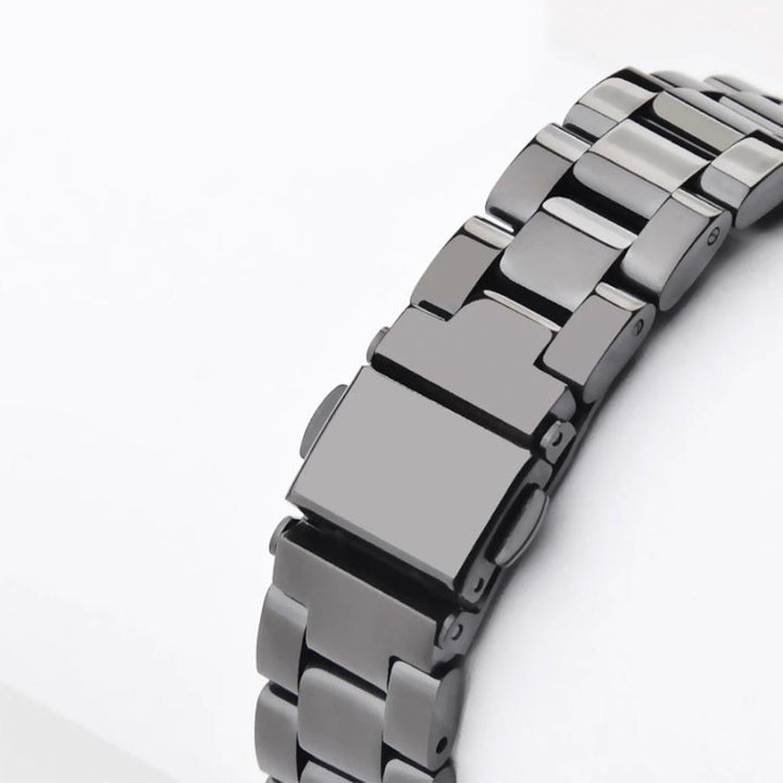 Pulseira Elos Aço Prata Compatível com Xiaomi Mi Band 5 6 - Shop Coronitas